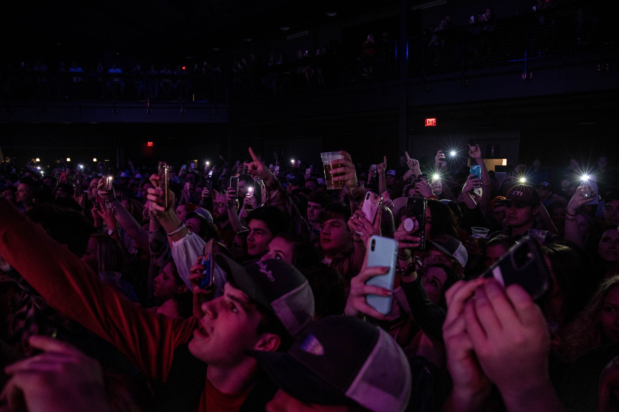 Photo of audience in VBC Mars Music Hall