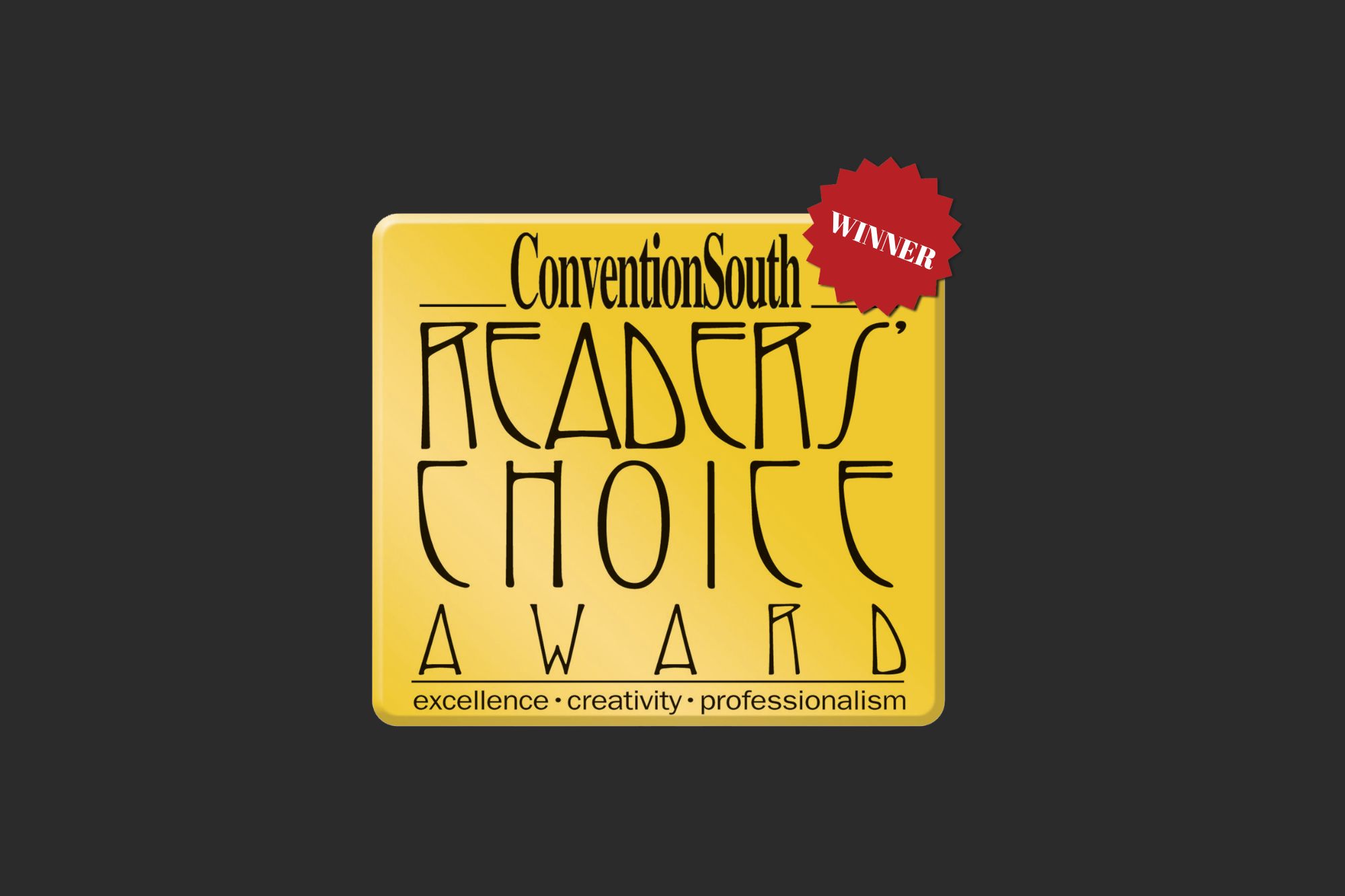 Convention South's Reader's Choice Award icon