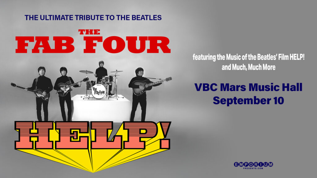 Event graphic for The Fab Four