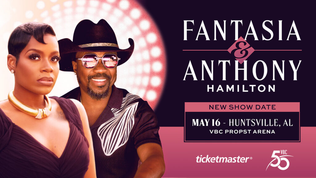 Event Graphic for Fantasia and Anthony Hamilton
