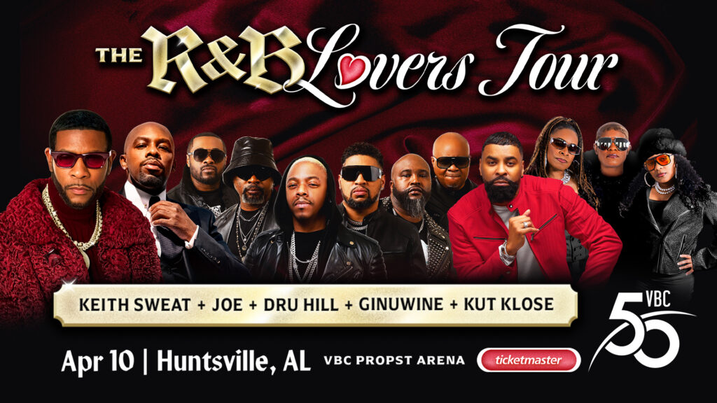 Event Graphic for E&B Lovers Tour