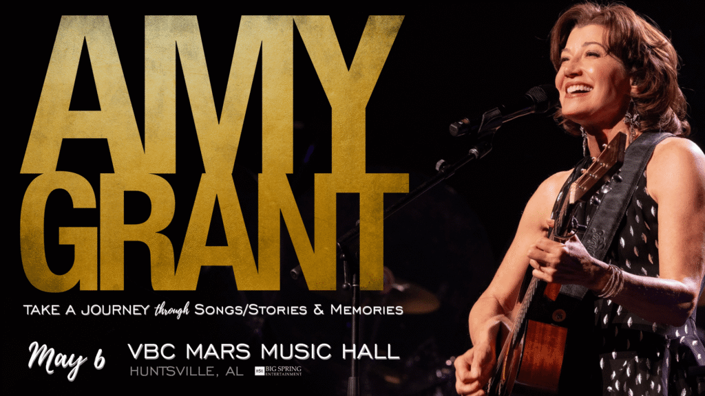 Event graphic for Amy Grant
