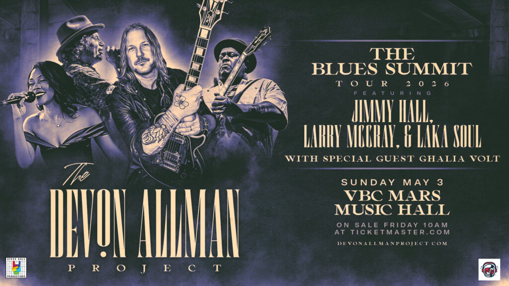 Event Graphic for Devon Allman's Blues Summit