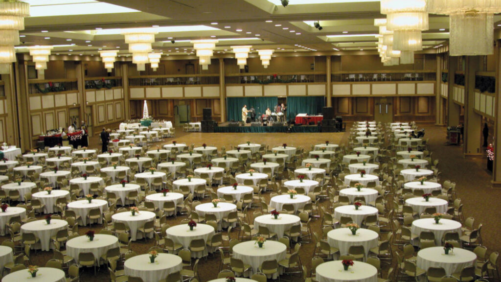 Photo of VBC North Hall in 1987