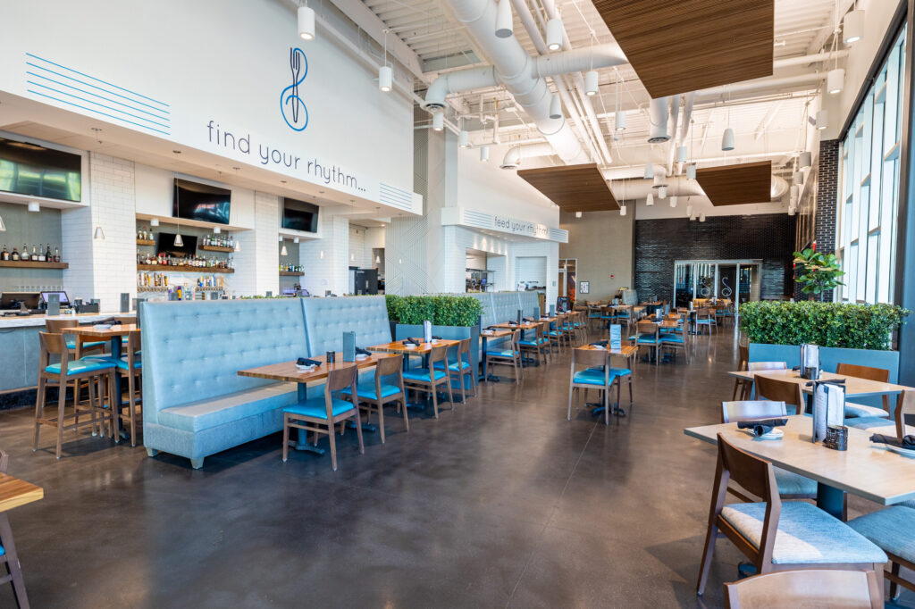 Photo of downstairs dining room in Rhythm On Monroe