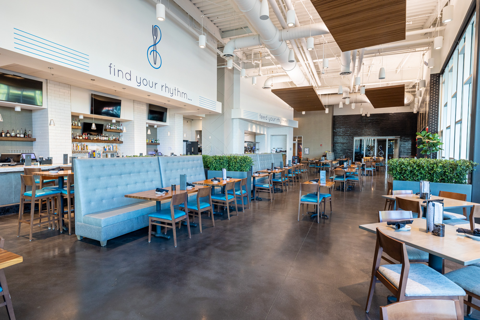 Photo of downstairs dining room in Rhythm On Monroe