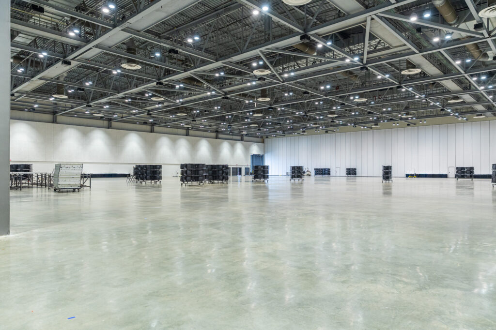 Photo of empty VBC South Hall