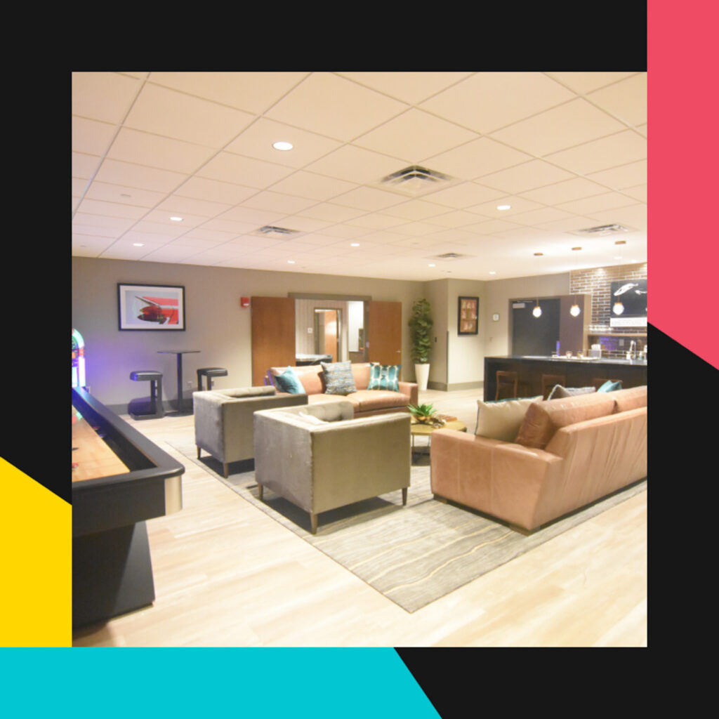 Photo of Propst Arena backstage dressing room