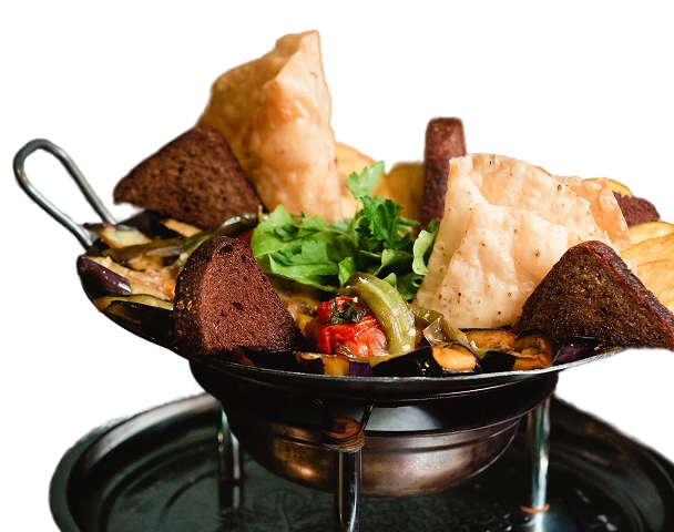 Image of a nacho display meal