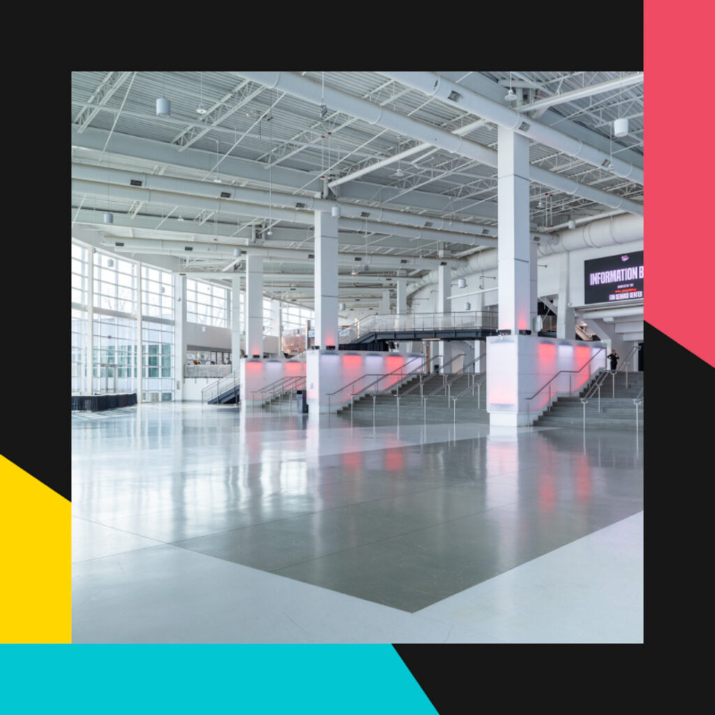 Photo of Propst Arena lobby