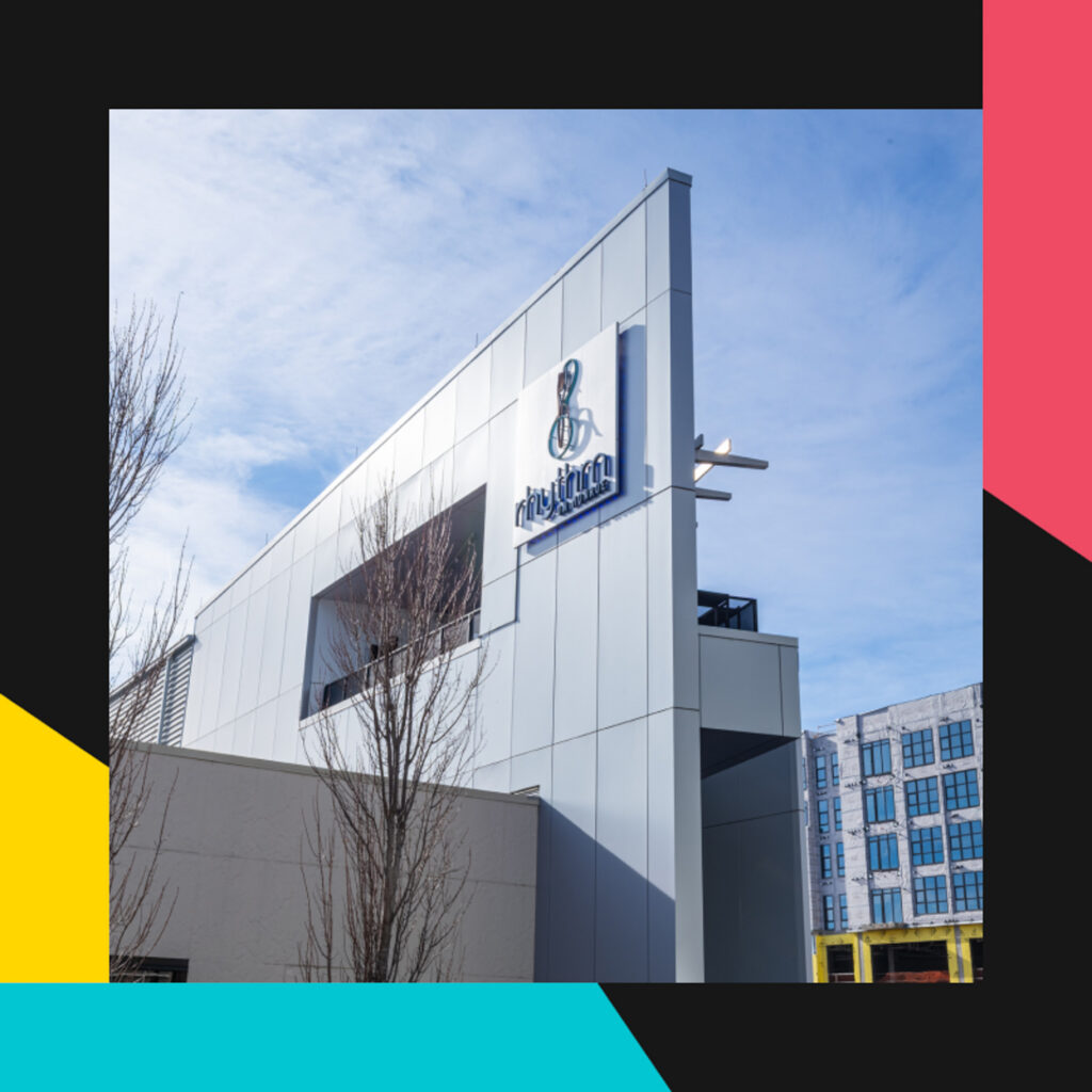 Photo of Rhythm On Monroe's rooftop bar from exterior