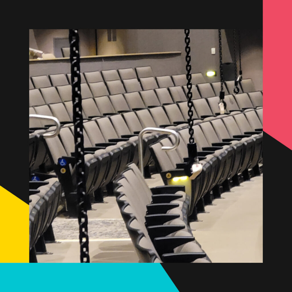 Photo of Mark C. Smith Concert Hall seating