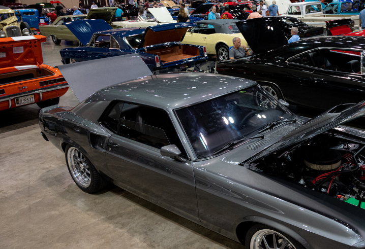 Photo of cars from the Rocket City Octane Auto Show