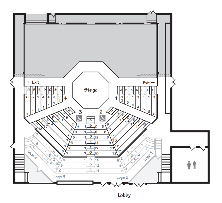 Image of VBC Playhouse full floorplan