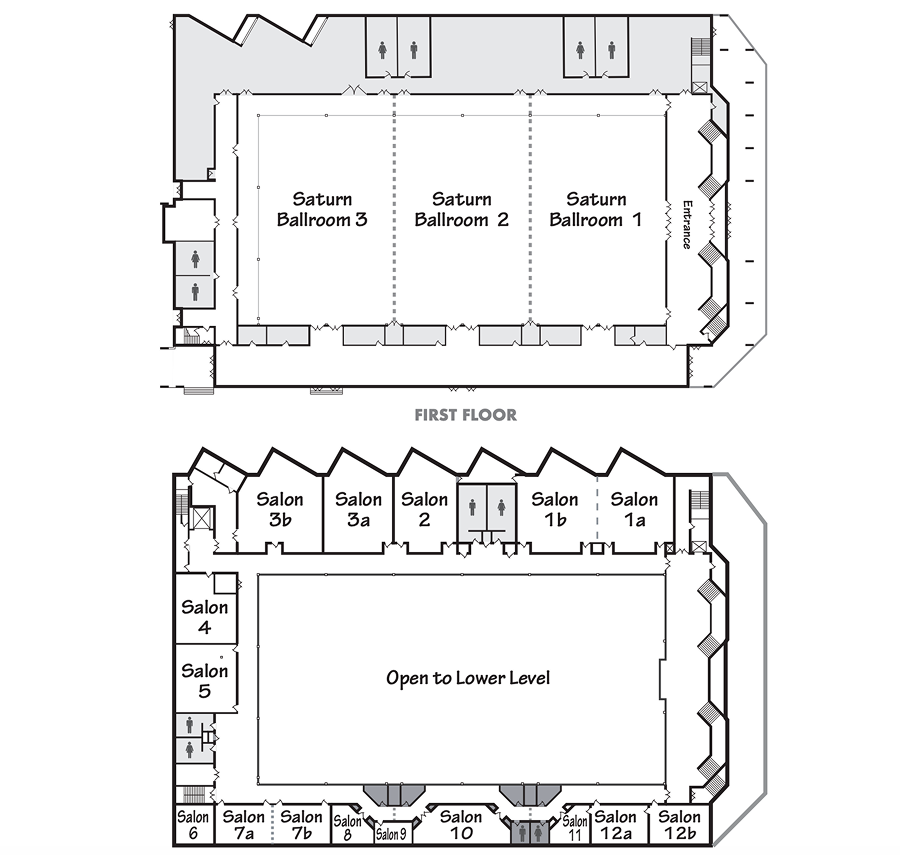 Image of VBC Saturn Ballroom floorplan