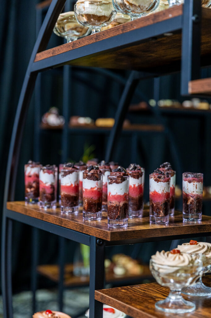 Photo of VBC Catering dessert setup