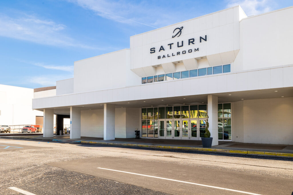Exterior photo of VBC Saturn Ballroom