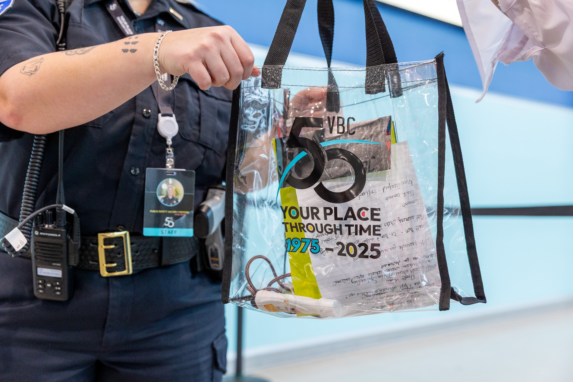 Von Braun Center Bag Policy