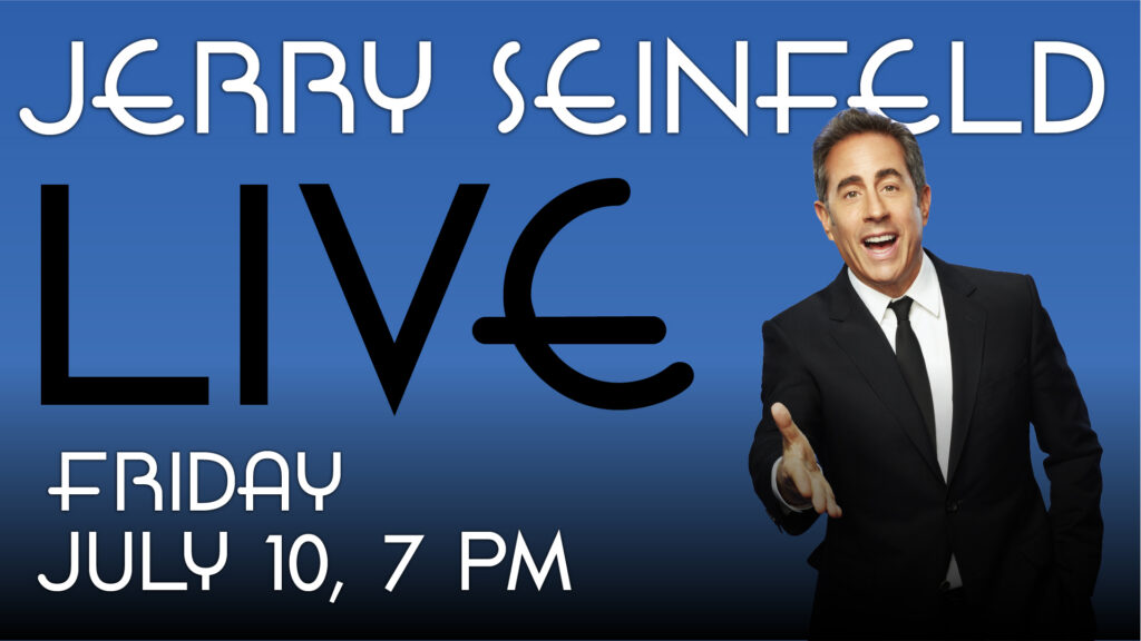 Event Graphic for Jerry Seinfeld