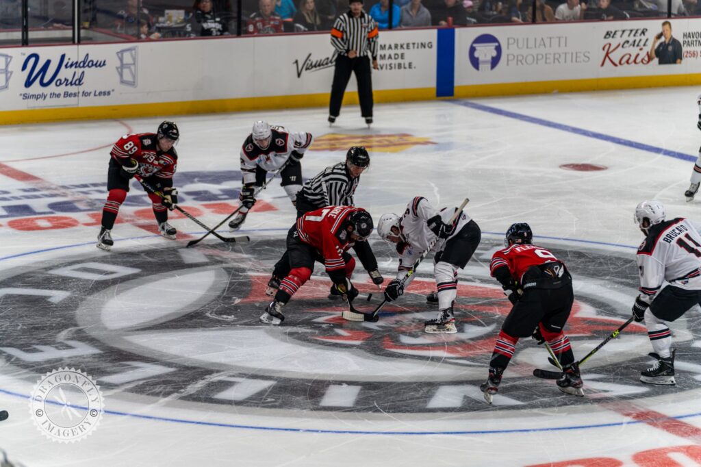 Photo of Havoc playing inside VBC Propst Arena