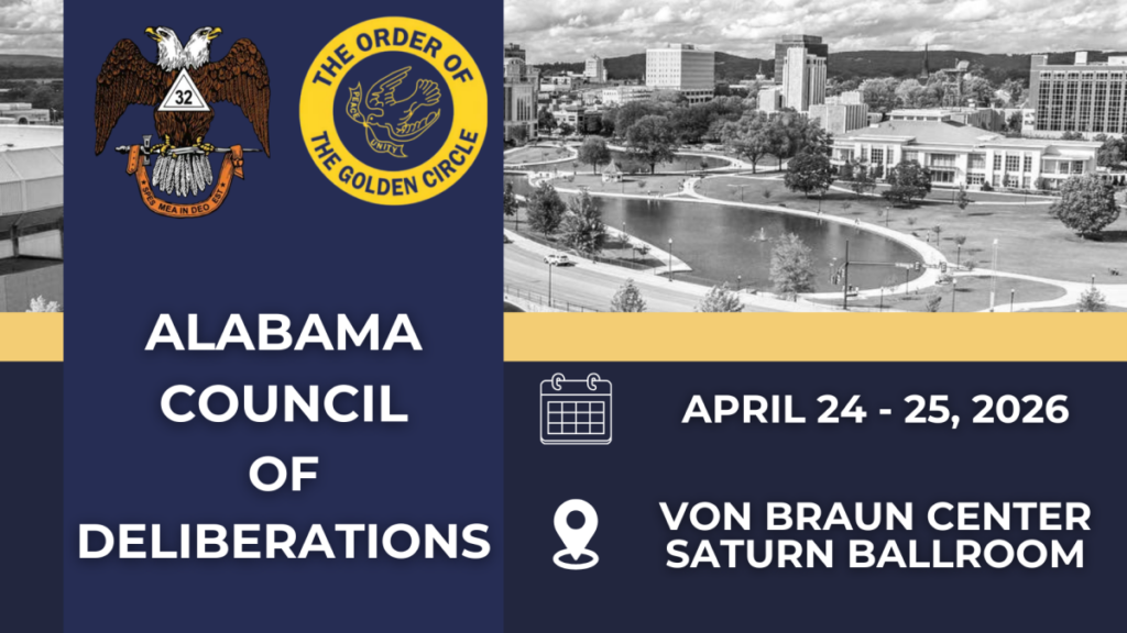 Event Graphic for AL Council of Deliberations