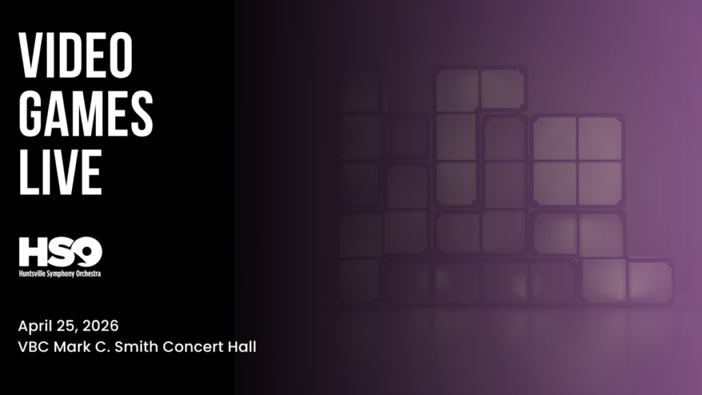 Event Graphic for HSO's Video Games Live