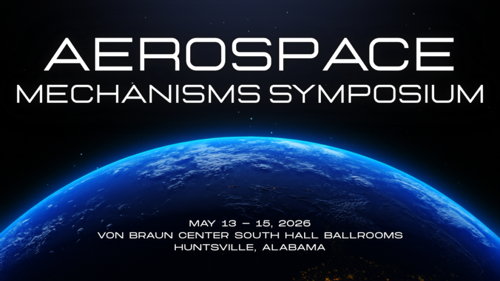 Event Graphic for the 48th Aerospace Mechanisms Symposium