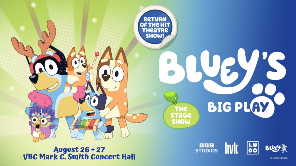 Event Graphic for Bluey's Big Play