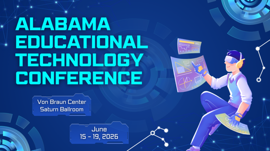 Event Graphic for Alabama Educational Technology Conference