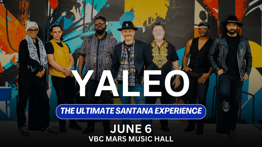 Event Graphic for Yaleo - The Ultimate Santana Experience