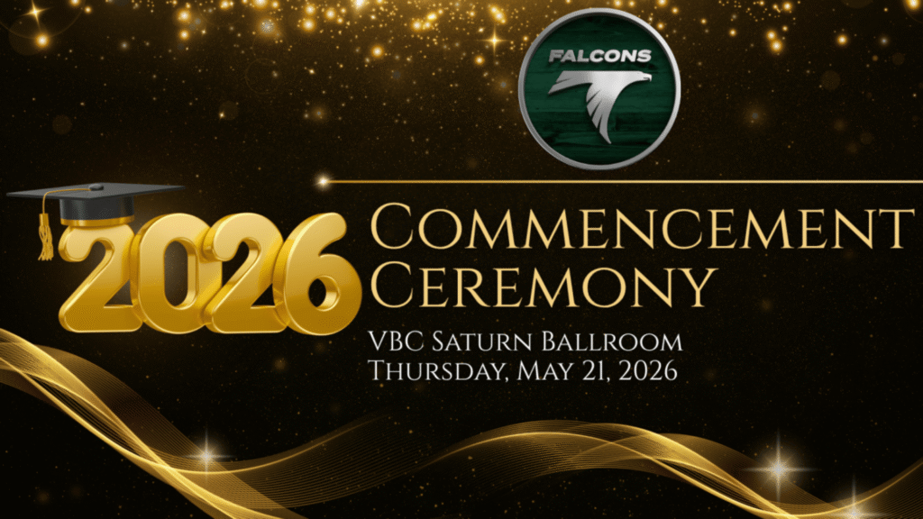 Event Graphic for St. John Paul II Graduation 2026