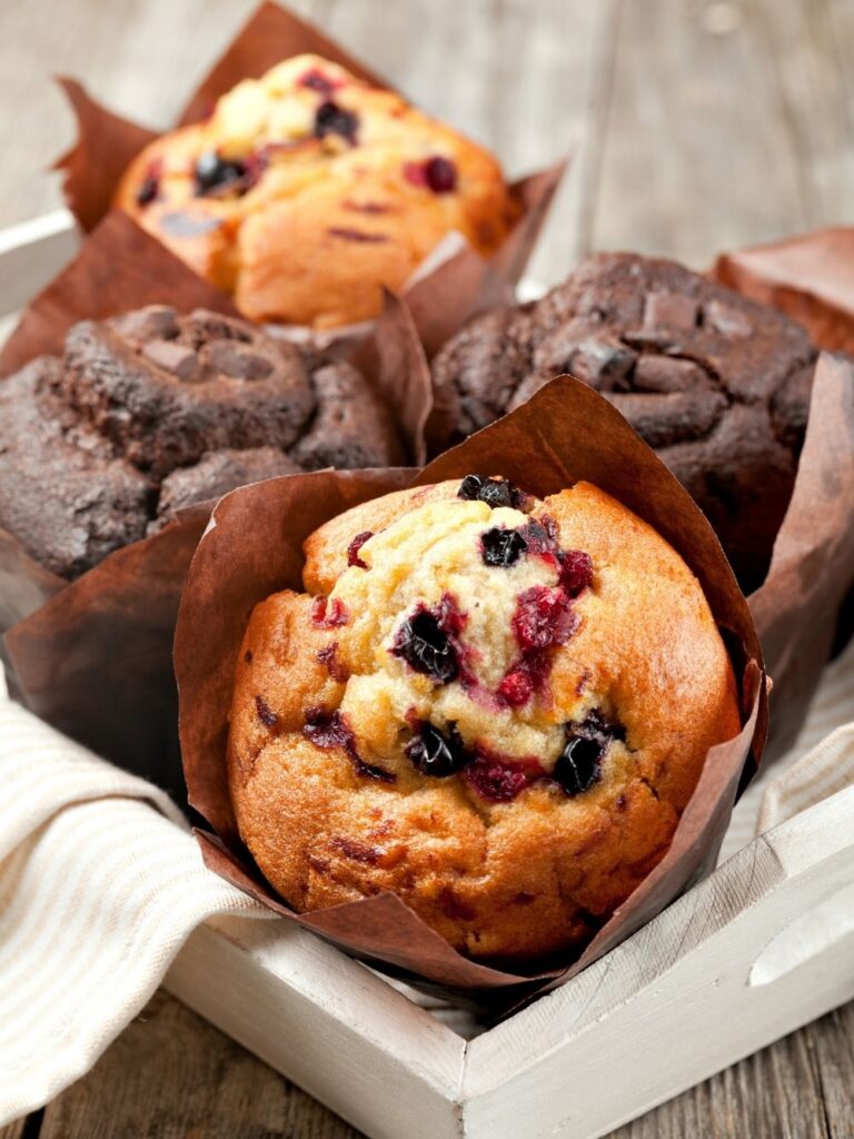 Photo of an assortment of breakfast pastries