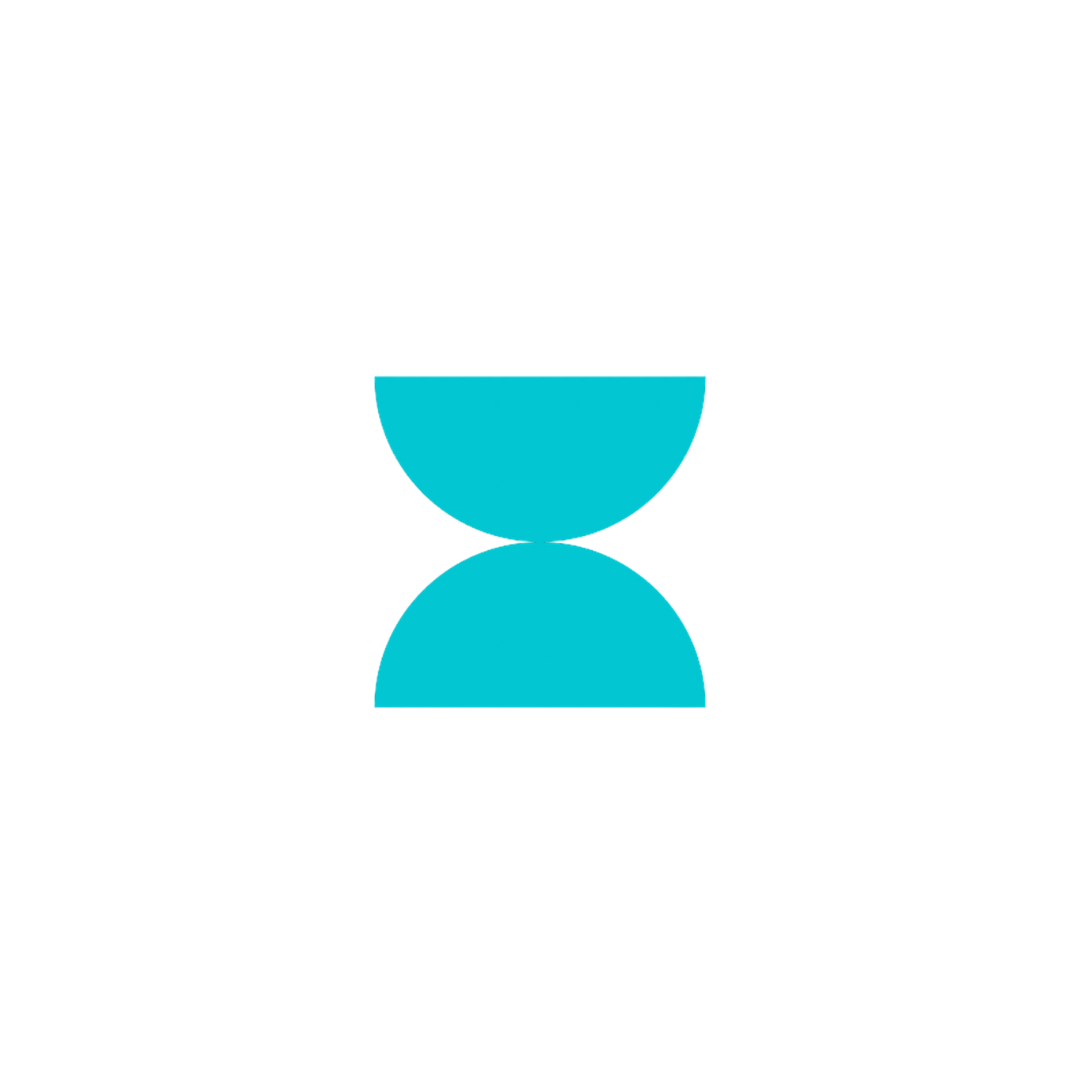 Graphic of blue icon