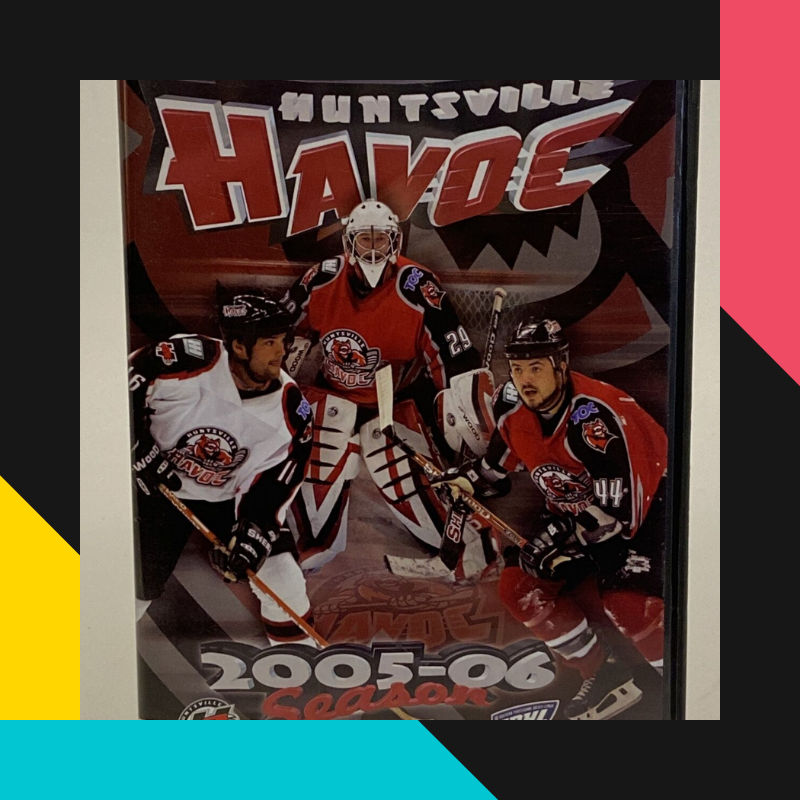 Photo of Huntsville Havoc trading card from first season