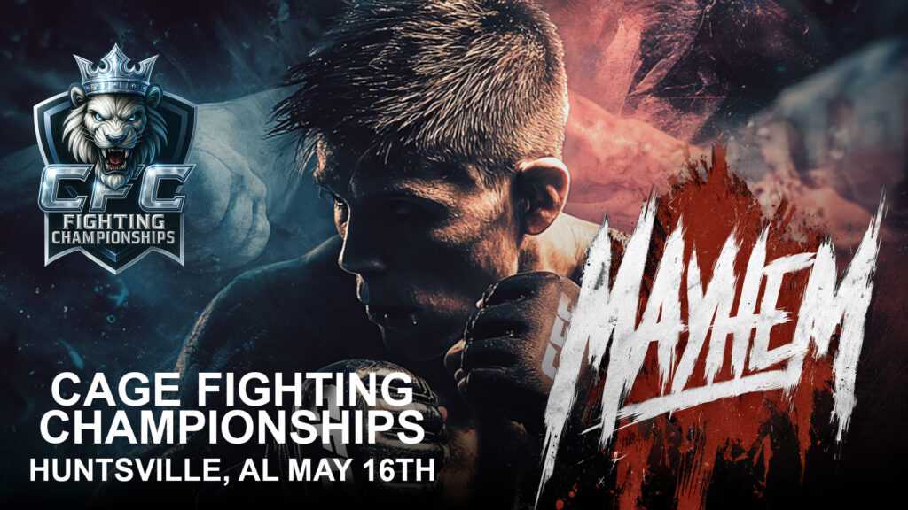 Event Graphic for MMA Cage Fighting Championships