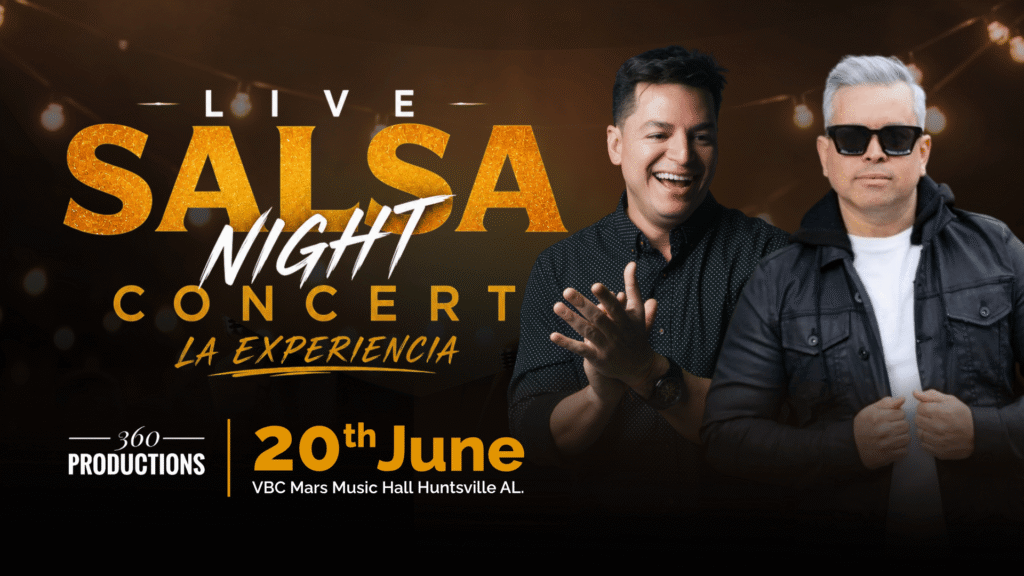 Event graphic for Live Salsa Night