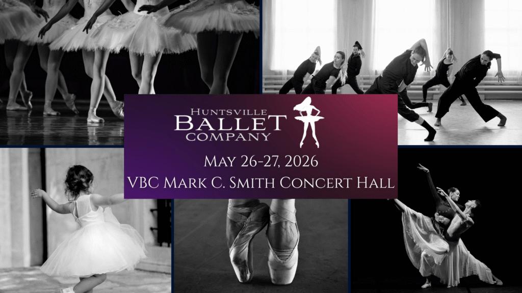Event graphic for Huntsville Ballet Company