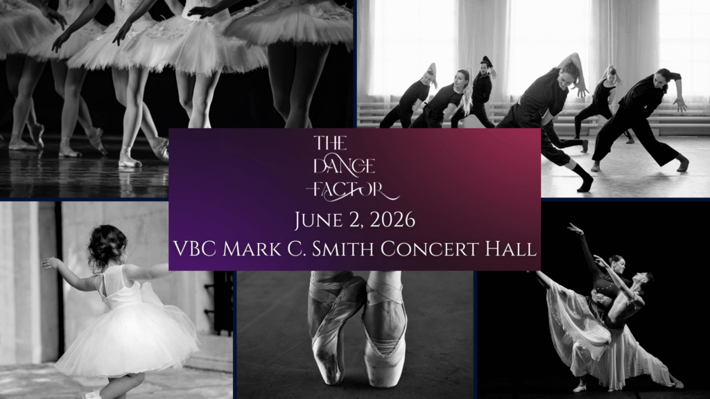 Event graphic for The Dance Factor