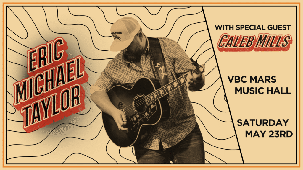 Event Graphic for Eric Michael Taylor