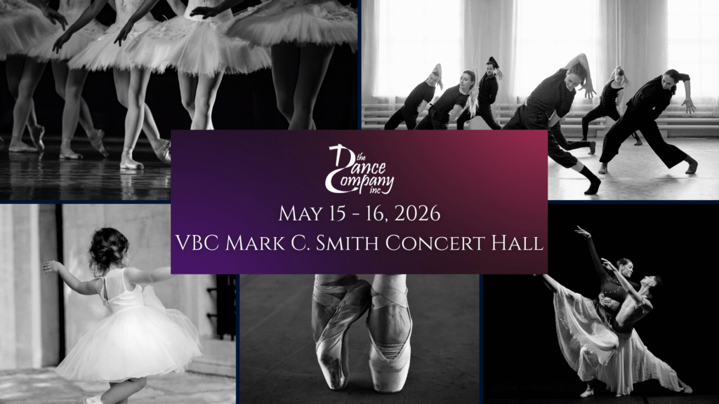 Event graphic for The Dance Company