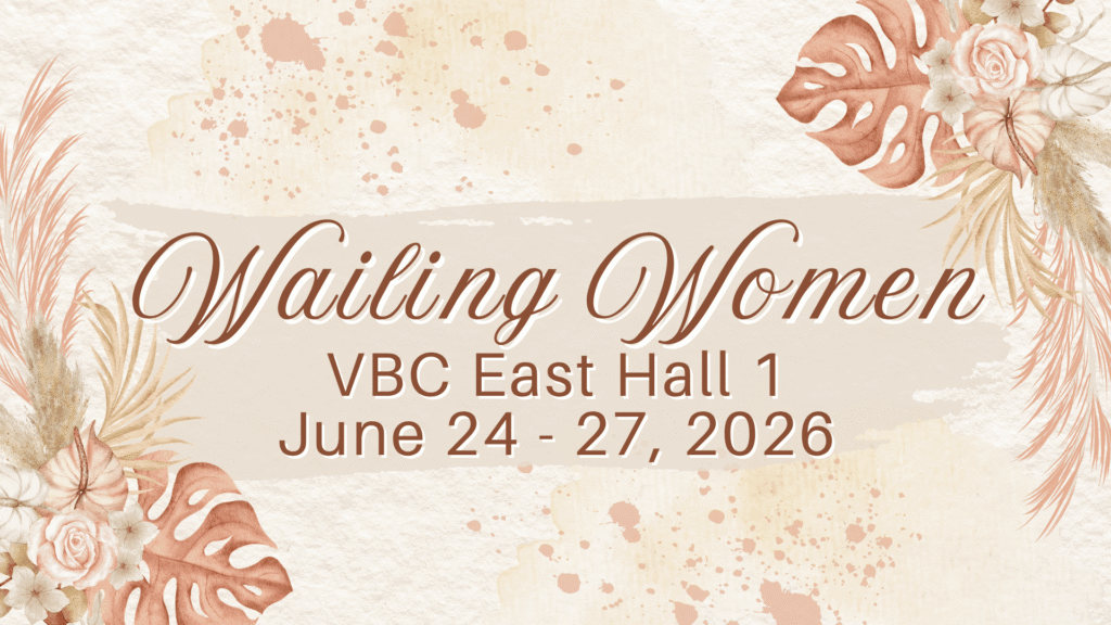 Event Graphic for Wailing Women