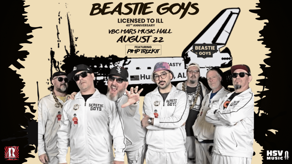 Event Graphic for Beastie Goys