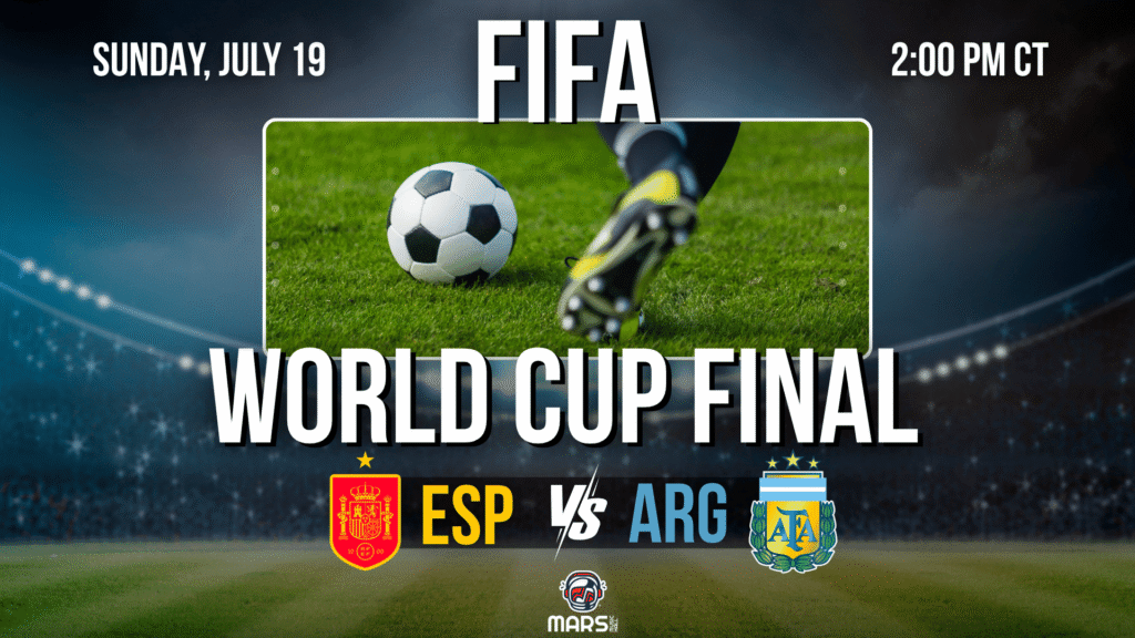 Event Graphic for FIFA World Cup Watch Party