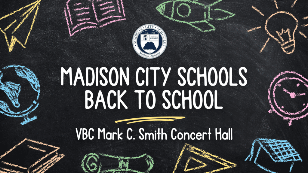 Event Graphic for Madison City Schools