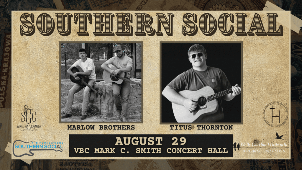 Event Graphic for the 2026 Southern Social