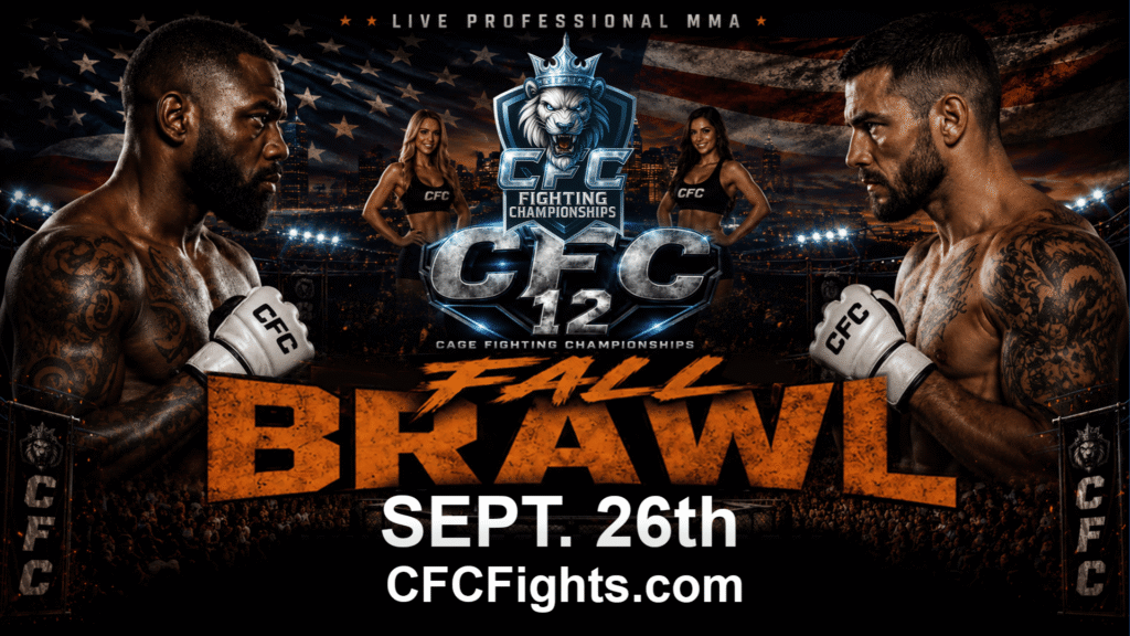 Event Graphic for Cage Fighting