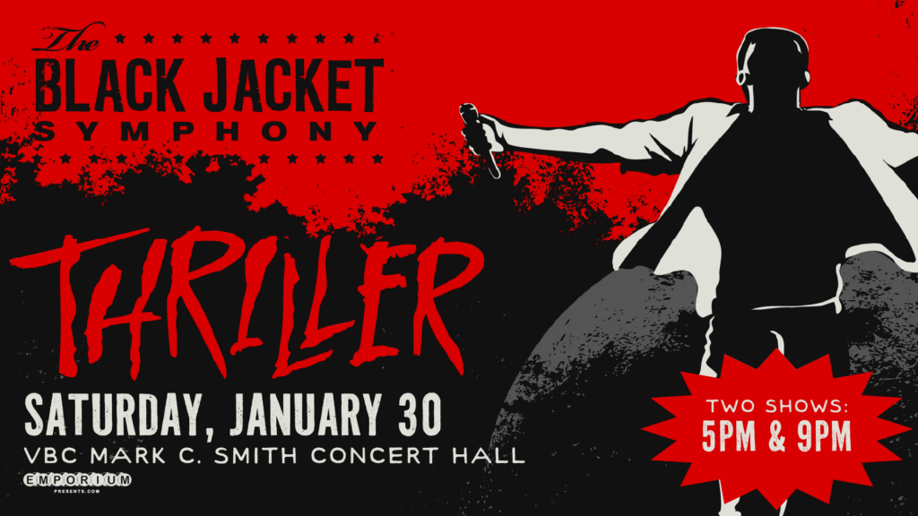 Event Graphic for Black Jacket Symphony