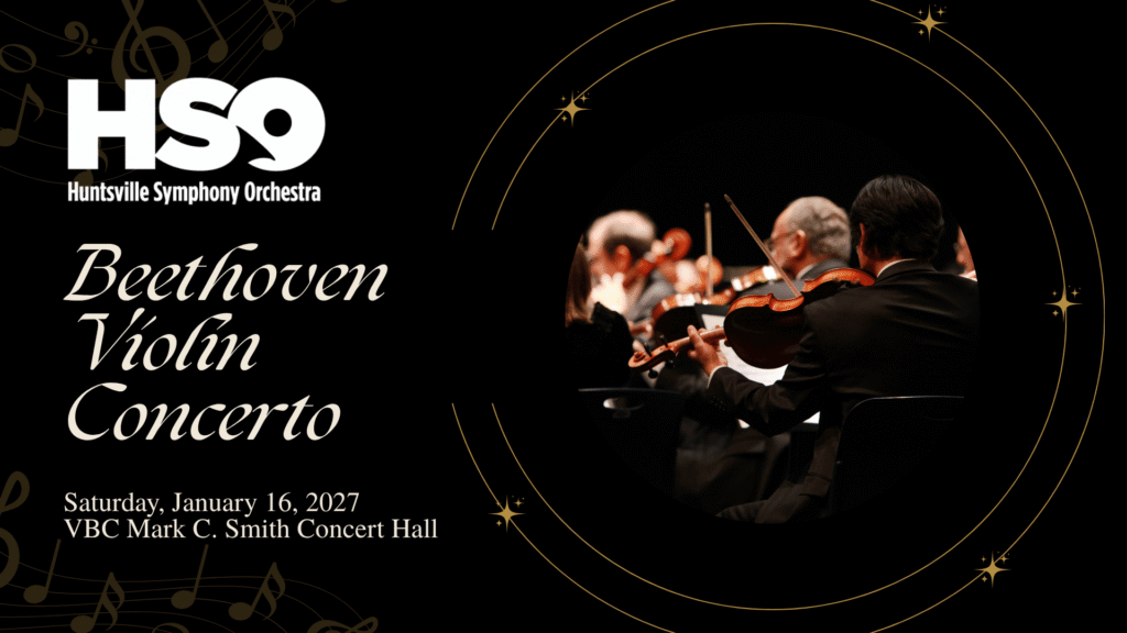 Event Graphic for Beethoven Violin Concerto