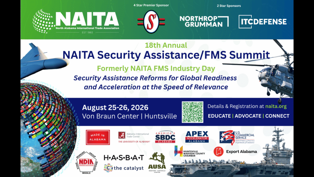 Event Graphic for NAITA FMS Industry Day