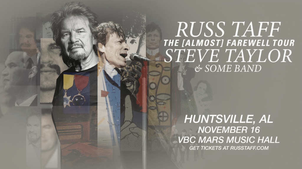 Event Graphic for Russ Taff and Steve Taylor